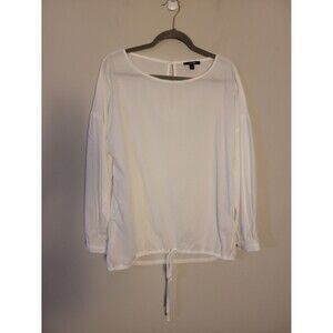 Kal Rieman Minimalist Shirt Sz M Beach Vacation Neutral Quiet Luxury Breathable